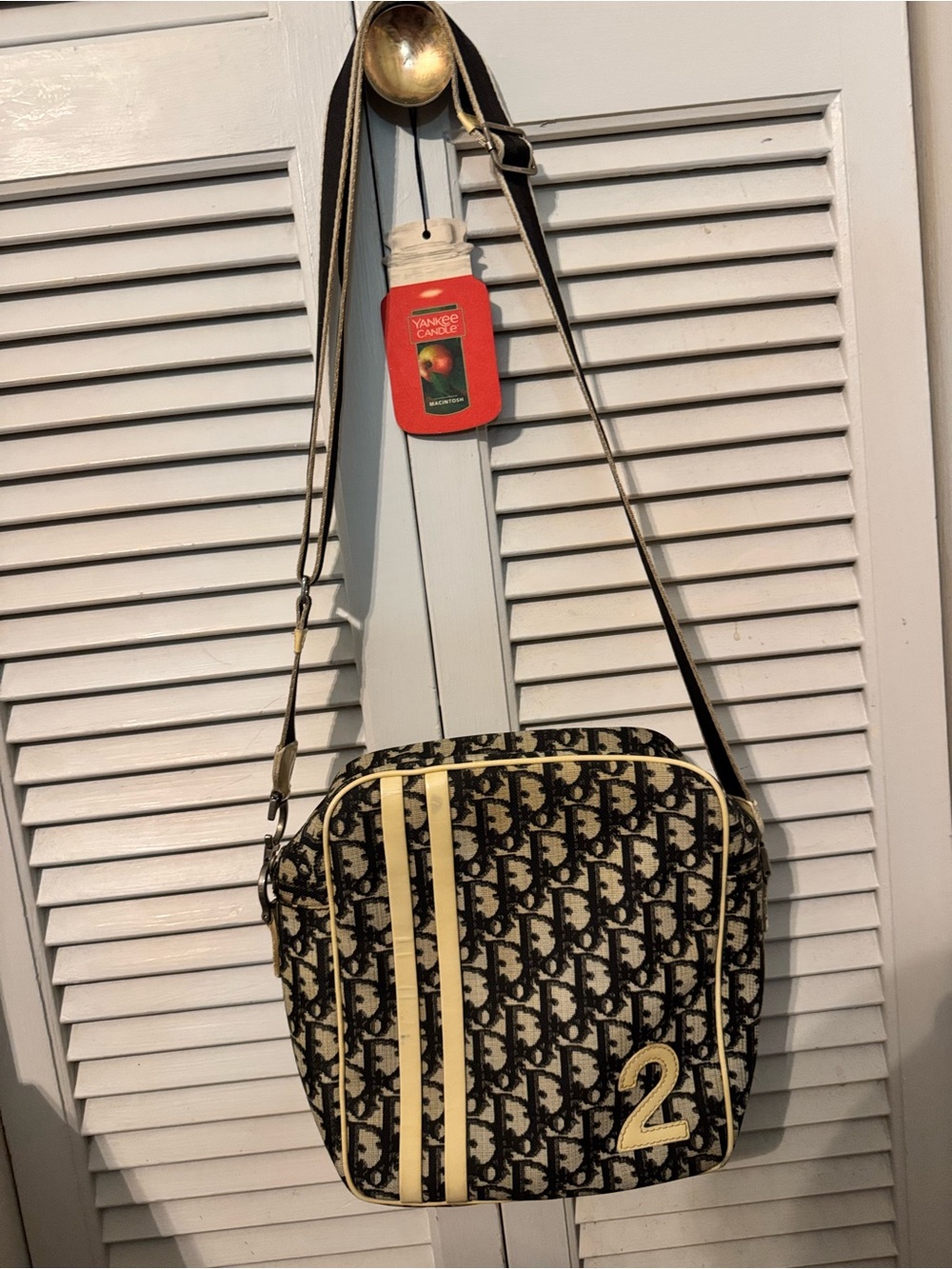 Christian Dior shoulder bag Trotter 2 pvc